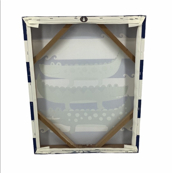 CHILDREN’S ALLIGATOR 🐊 CANVAS WALL ART - Picture 5 of 7